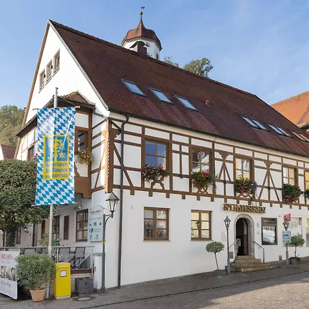 Hotel Hotel-restaurant Straussen Harburg (Bavaria)