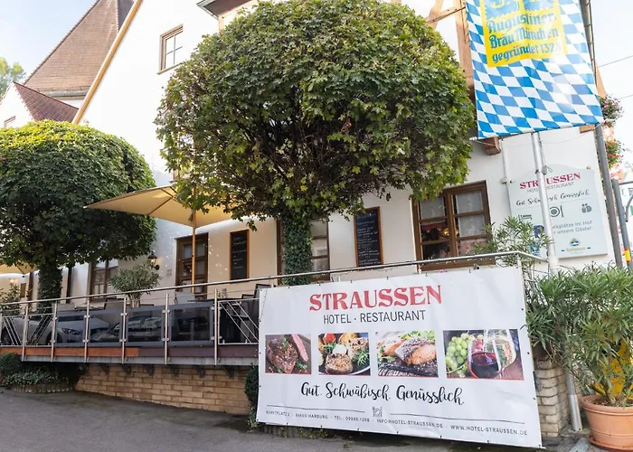 Hotel-restaurant Straussen Отель Харбург